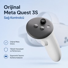 Orijinal Meta Quest 3/3s Sağ Kontrolcü – Yedek / Değişim Için Uyumlu