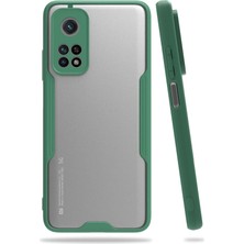 Newface Muratech New Xiaomi Mi 10T Pro Kılıf Platin Silikon - Yeşil