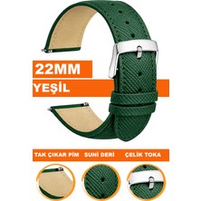  samsung gear s3 classic frontier uyumlu 22mm baskılı deri saat kordonu al11ımp-22mm