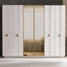 Edsy Home Dora 6 Kapaklı Gardırop