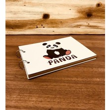 Özgürce Sevimli Panda Temalı Kendin Yap Fotoğraf Albümü, Anılarınızı Güzel Hatıralarla Doldurun