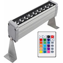 Sky Lighting Rgb / Wallwasher / 9 Watt / 30 cm / Sıva Üstü / IP65 / 220 V Duvar,bahçe,cami,bina Aydınlatma