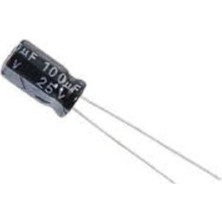 Mikrogate 100UF 25V Elektrolitik Kondansatör 6.3X12 5mm 105C 10 Adet (Pcs)