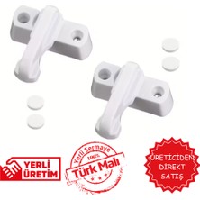 Abuy 1 Adet Pvc Pimapen Pencere Cam Balkon Kapısı Güvenli Emniyet Kilidi