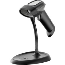 Norino Tıwox VS-336 2d Karekod Kablolu USB Barkod Okuyucu + Stand