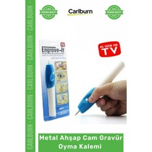 Carlburn Özel Üretim Ez Graver Çelik Mobilya Deri Takı Markalama Takımı Metal Ahşap Cam Gravür Oyma Kalemi