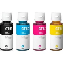 Oratek  Hp Ink Tank 116 Uyumlu Gt-51 Muadil Mürekkep Seti