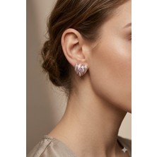 Tılsım Accesories Kalp Küpe Gold