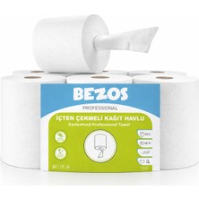 Norino Bezos Professional Içten Çekmeli Kağıt Havlu 6’lı Koli | Endüstriyel & Yoğun Kullanım