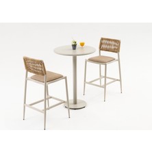 Divona Home Efe Bahçe Bar Bistro Set