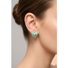 Tılsım Accesories Kalp Küpe Gold