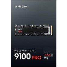 Norino 1 Tb 9100 Pro Samsung Nvme M2 MZ-VAP1T0BW Pcıe 14700-13300 Mb/s Samsung Tr Garantılı