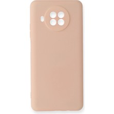 Newface Muratech New Xiaomi Mi 10T Lite Kılıf Nano Içi Kadife Silikon - Pudra