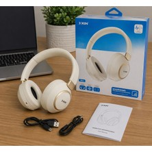GUNKES Xkın Bluetooth Kulaklık – 60 Saat Pil, Hd Mikrofon, Katlanabilir & Hafif Tasarım