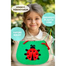 Özgürce Yaratıcı ve Eğitici Keçe Çocuk Çantası, Kendin Yap Seti