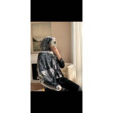 Buscarfs Etnik Desen Ipek Şal
