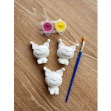 Özgürce Çocuklar Için 3'lü Taş Boyama Seti, Eğlenceli Kendin Yap Aktivitesi