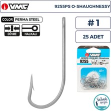 Vmc 9255PS O-Shaughnessy Delikli Iğne Perma Steel #1 (25 Adet)