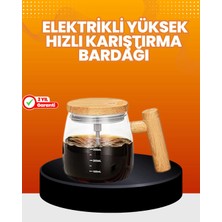 My Best Store Isıtıcılı Manyetik Karıştırıcı Kupa – 400 Ml, C Tipi Şarjlı, Akıllı Tasarım