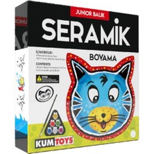Özgürce Eğlenceli Seramik Boyama Kutusu, Yarım Saksi Gemi Tasarımı Hobi Seti