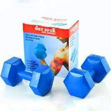 İlanib Ticaret 7kg Plastik Köşeli Dambıl 2 Parça (5567)