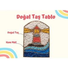 Özgürce Renkli Taş Tablo Kendin Yap Çocuk Etkinlik Seti, Eğlenceli ve Yaratıcı Hobi