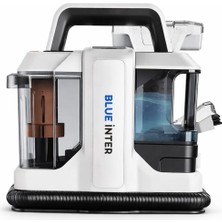 Coverzone Portatif Halı ve Koltuk Temizleme Makinesi 750W Güçlü Emiş ≥15KPA Çift Su Tanklı 1080ML Temiz 800ML Atık Su Araç Içi Koltuk Halı Temizliği Için Taşınabilir Buharlı Model | W05