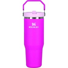 4 Adet Stanley The Iceflow Flip Straw Pipetli Termos Violet Blossom 0.89 Litre