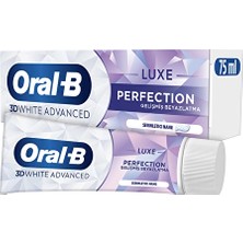 2 Adet Oral-B Diş Macunu 3D White Luxe 2X75 ml
