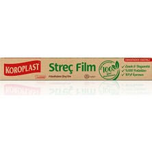 2 Adet  Koroplast Strec Film 25 Metre Doğa Dostu