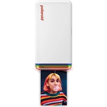2 Adet Polaroid Hiprint Gen 2 2x3 Pocket Printer White