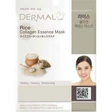 4 Adet   Dermal Pirinç Kolajen Maske