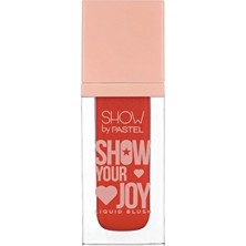 3 Adet  Pastel Liquid Blush Show Your Joy Allık No:52