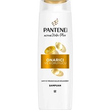 4 Adet   Pantene Onarıcı Bakım 1+1 400 ml Şampuan