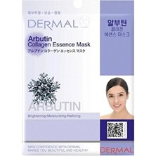 3 Adet  Dermal Arbutin Kolajen Maske