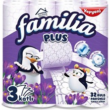 Familia 32'li Parfümlü 3 Katlı Tuvalet Kağıdı Ultra Yumuşak ve Ekstra Dayanıklı