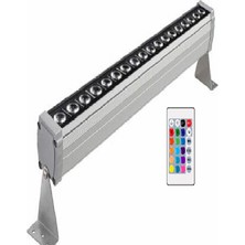 Sky Lighting Rgb / Wallwasher / 18 Watt / 50 cm / Sıva Üstü / IP65 / 220 V Duvar,bahçe,cami,bina Aydınlatma