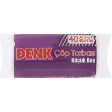 4 Adet Denk Çöp Torbası Küçük Boy 40 Lı