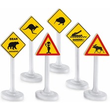 4 Adet Siku International Road Signs
