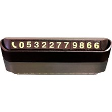 3 Adet Autokit Fosforlu Araç Numeratörü