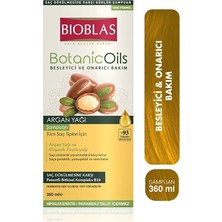 4 Adet Bioblas Şampuan Botanic Oils 360 ml Argan Yağı
