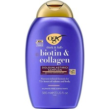 4 Adet Ogx Biotin Collagen Şampuan 385 ml
