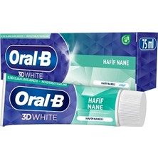 3 Adet Oral-B Diş Macunu 3dw Hafif Nane 75 ml