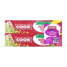 4 Adet   Cook Buzdolabı Poşeti (3+1) Küçük 160'LI