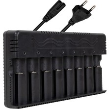 Powermaster PMR-21525 8'li Pil Şarj Cihazı 6400MAH