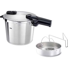 2 Adet Fissler Vitaquick Premium Düdüklü Tencere With Insert 6 Litre