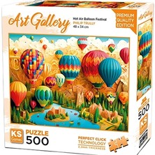 Ks Games Uçan Balon Festivali 500 Parça Puzzle