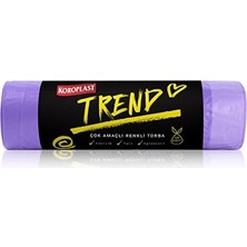 3 Adet Koroplast Trend Çok Amaçlı Torba 10'lu