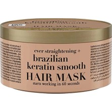 4 Adet Ogx Brezilian Keratin Therapy Saç Maskesi 300 ml