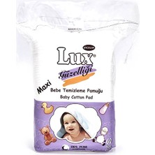 4 Adet Lux Maxi Bebek Temizleme Pamuğu 60 Adet